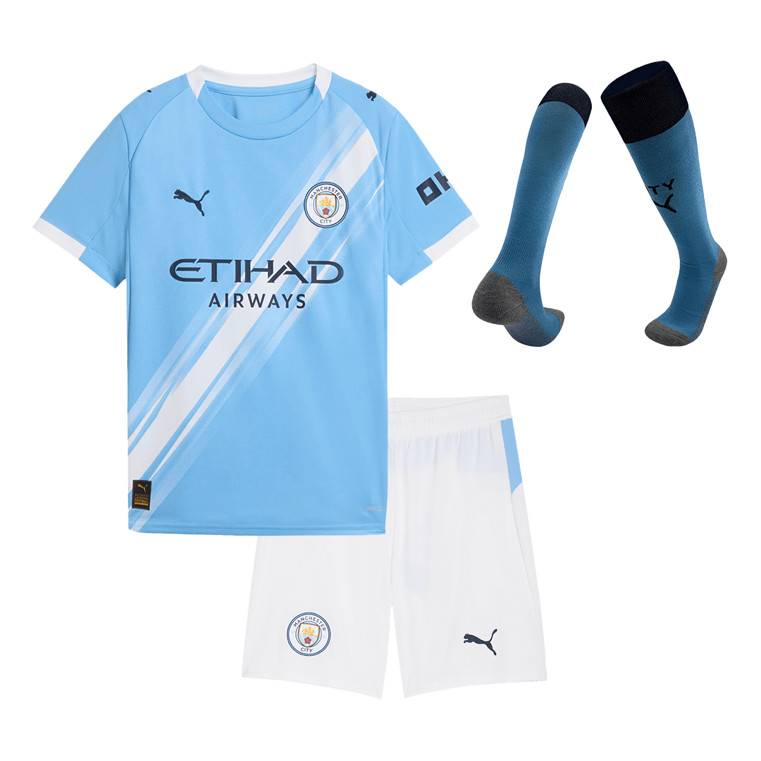 Manchester City Hjemmebanesæt Børn 3-dele 2025/26