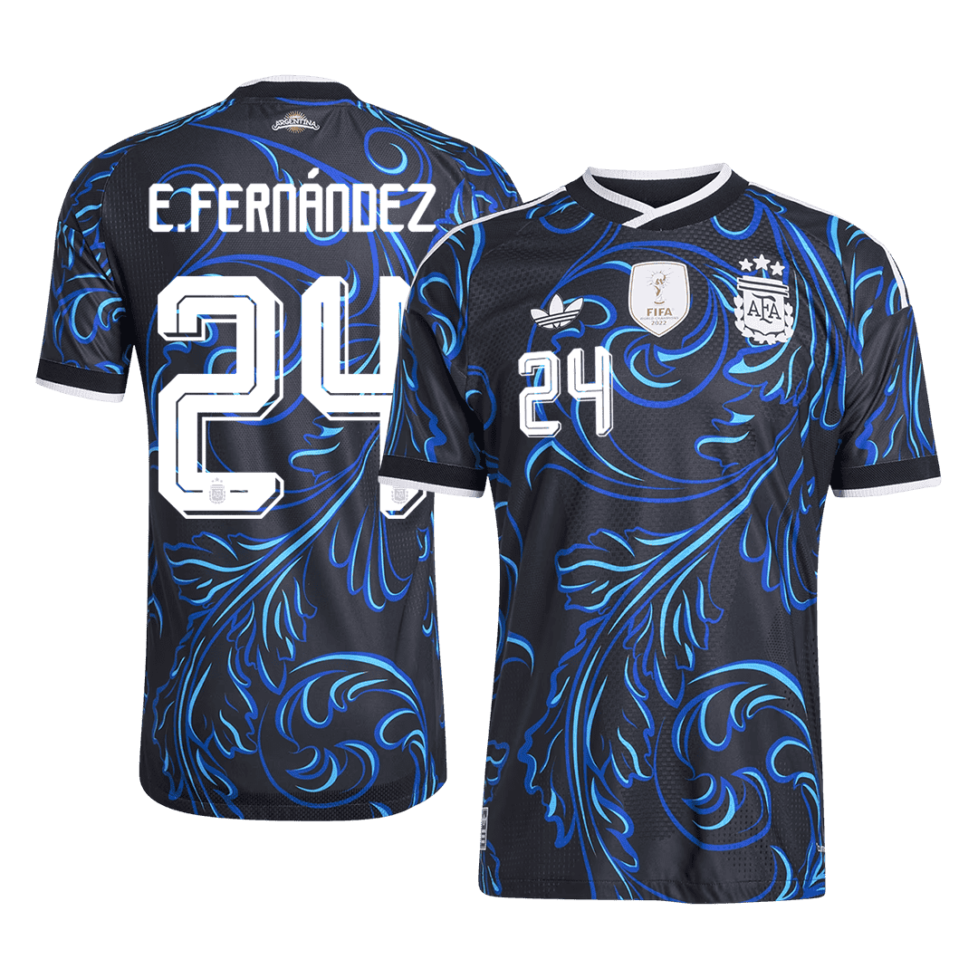 Argentina World Cup Udebanebanetrøje Spillerversion 2026 E. FERNÁNDEZ