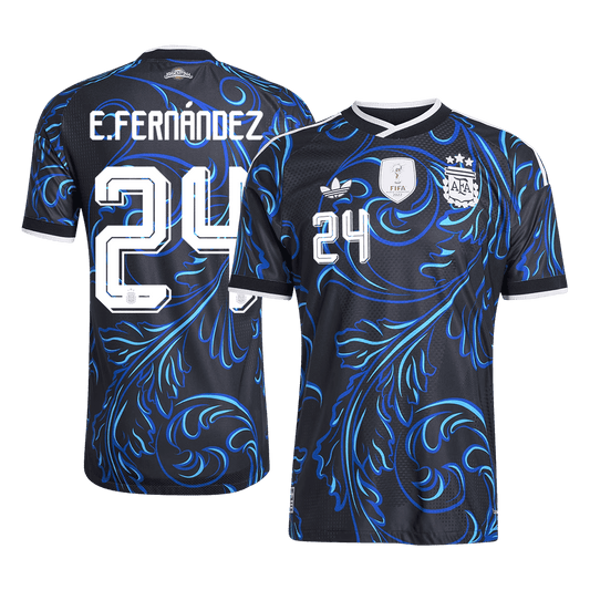 Argentina World Cup Udebanebanetrøje Spillerversion 2026 E. FERNÁNDEZ