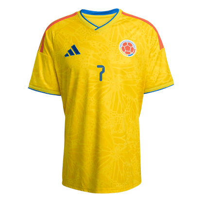 Colombia World Cup Hjemmetrøje 2026 LUIS DíAZ #7