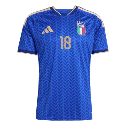 Italy World Cup Hjemmetrøje 2026 BARELLA #18 [PREMIUM]