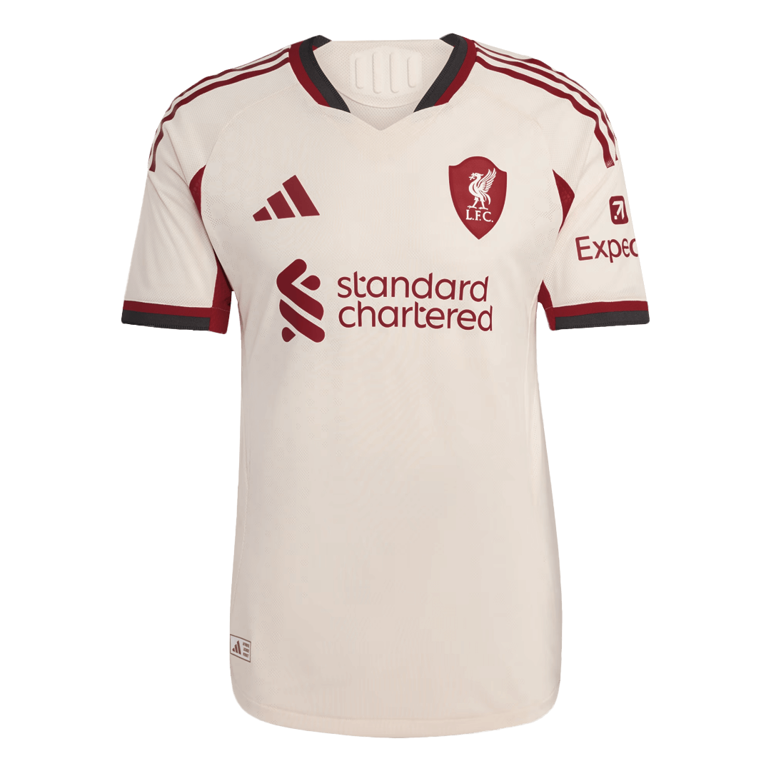 Liverpool Udebanebanetrøje Spillerversion 2025/26 SZOBOSZLAI #8