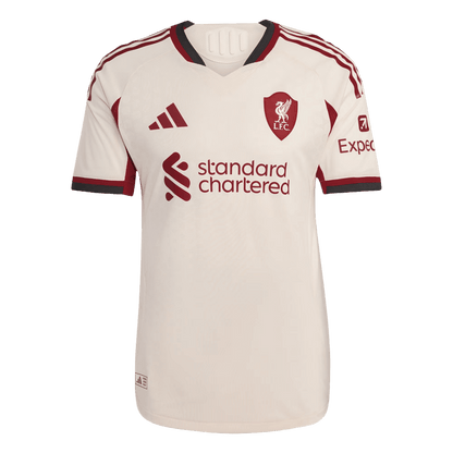 Liverpool Udebanebanetrøje Spillerversion 2025/26 SZOBOSZLAI #8