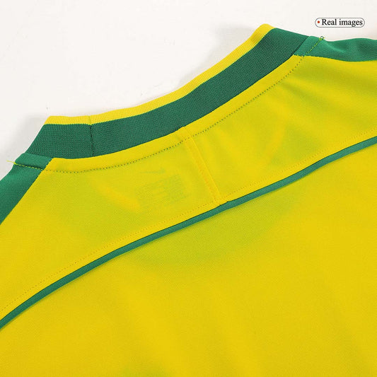 Brazil World Cup Retro Hjemmebanetrøje 1998 RIVALDO #10
