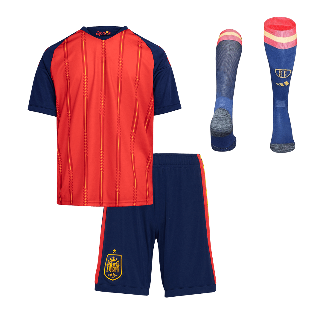 Spain World Cup Hjemmebanesæt Børn 3-dele 2026