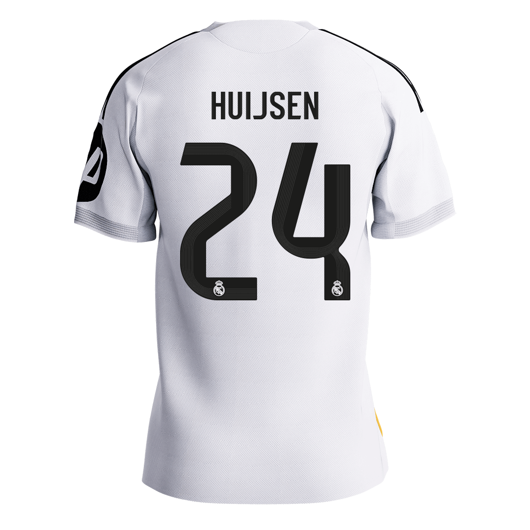 Real Madrid Hjemmebanetrøje Spillerversion 2025/26 HUIJSEN #24 [PREMIUM]