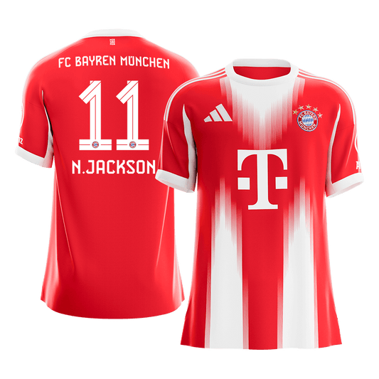 Bayern Munich Hjemmetrøje 2025/26 N.JACKSON #11 [PREMIUM]