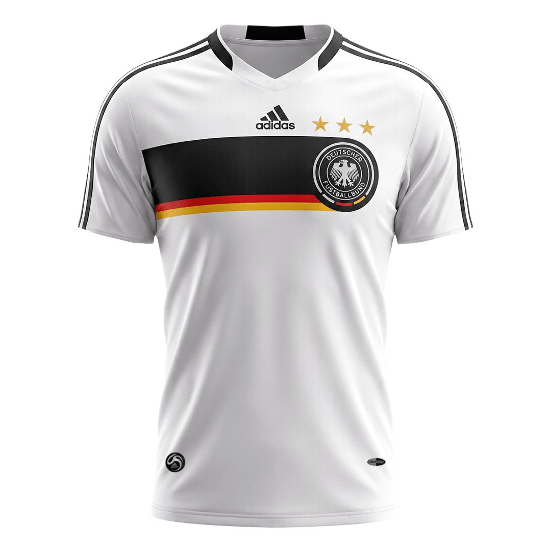 Germany Retro Hjemmebanetrøje 2008