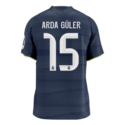 Real Madrid Udebanebanetrøje Spillerversion 2025/26 ARDA GÜLER #15 [PREMIUM]