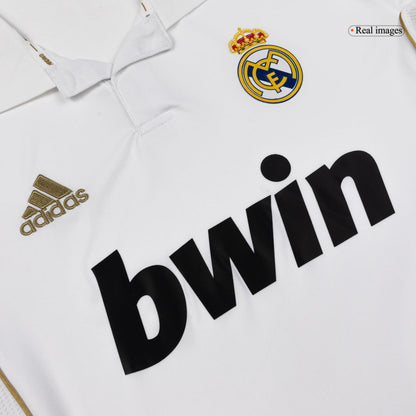 Real Madrid Retro Langærmet Hjemmebanetrøje 2011/12