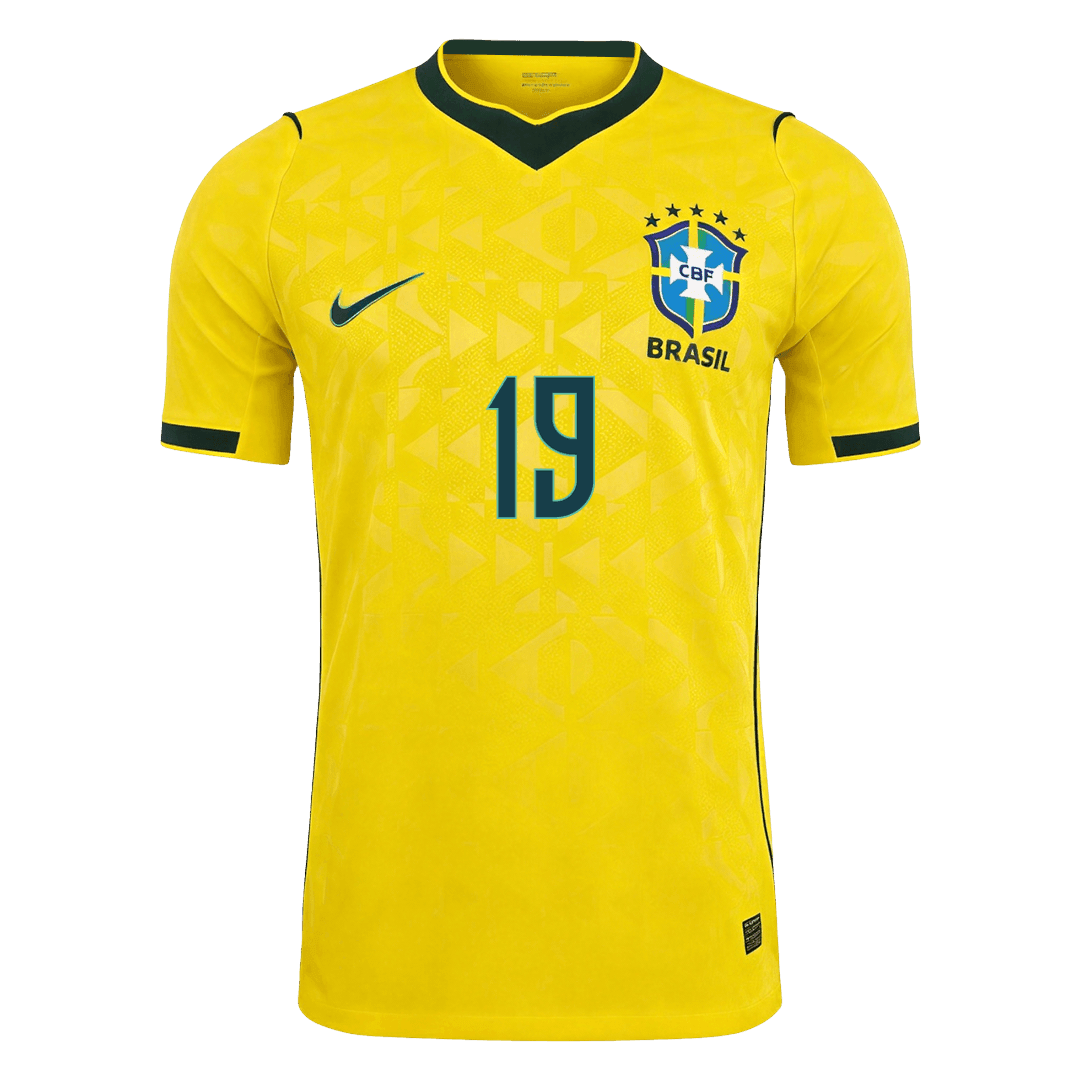 Brazil World Cup Hjemmebanetrøje Spillerversion 2026 ENDRICK #19
