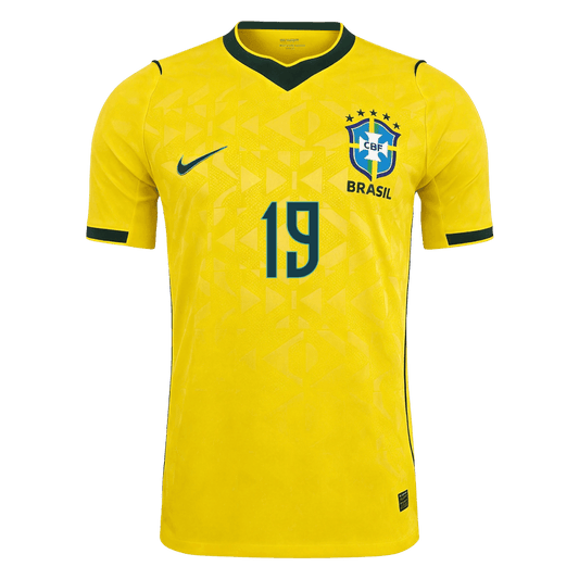 Brazil World Cup Hjemmebanetrøje Spillerversion 2026 ENDRICK #19