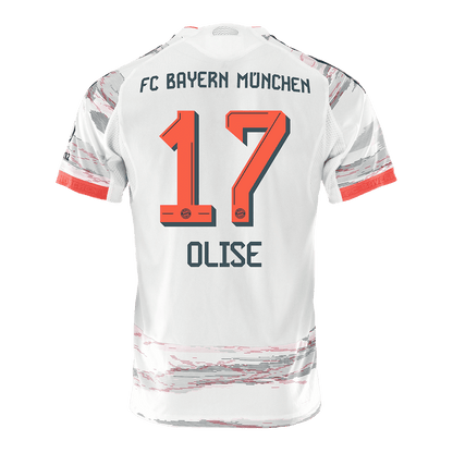 Bayern Munich Udebanebanetrøje Spillerversion 2025/26 OLISE #17
