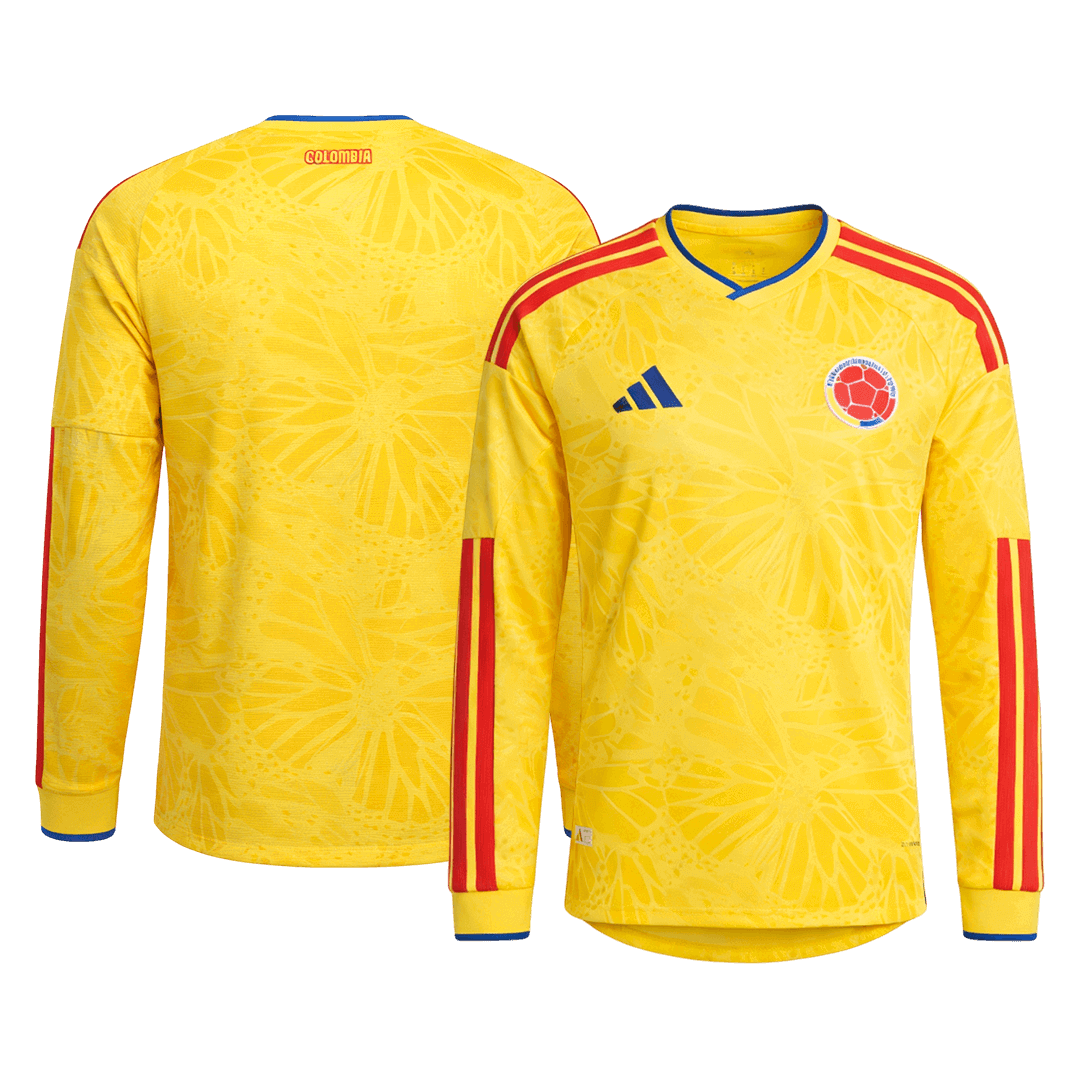 Colombia World Cup Langærmet Hjemmebanetrøje 2026