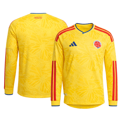 Colombia World Cup Langærmet Hjemmebanetrøje 2026