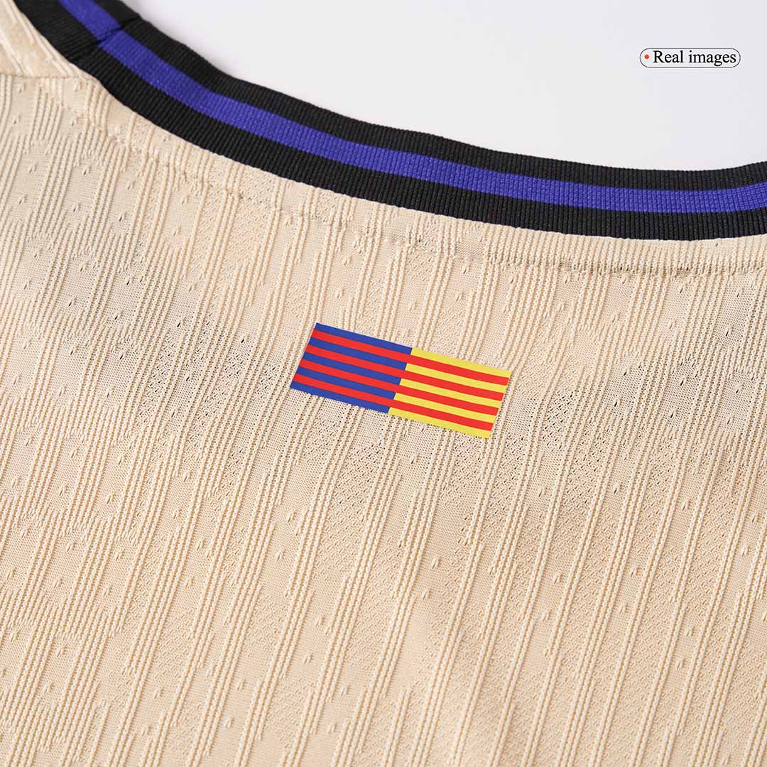 Barcelona Udebanebanetrøje Spillerversion 2025/26 UCL LAMINE YAMAL #10