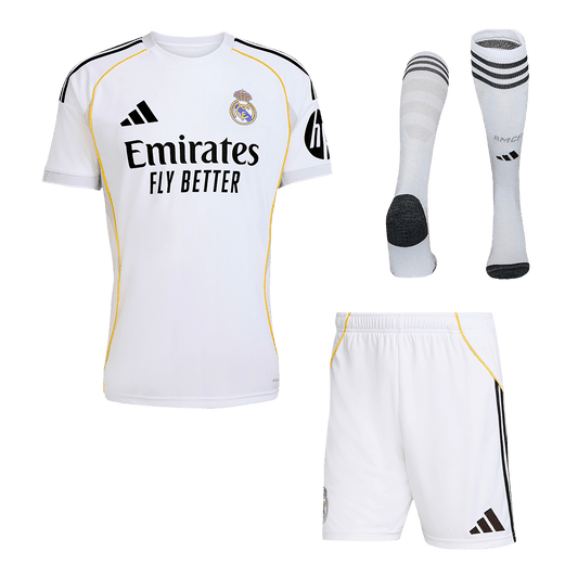 Real Madrid Hjemmebanesæt 3-dele 2025/26