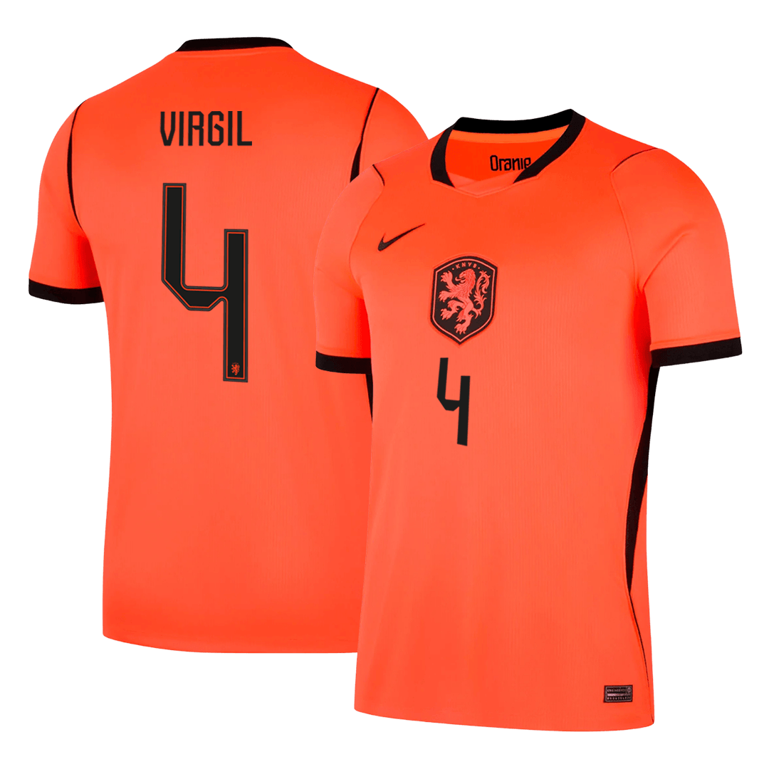 Netherlands World Cup Hjemmetrøje 2026 VIRGIL #4