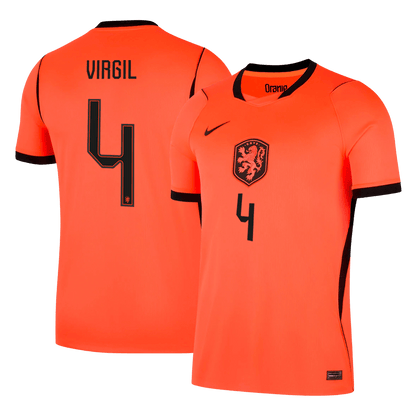 Netherlands World Cup Hjemmetrøje 2026 VIRGIL #4