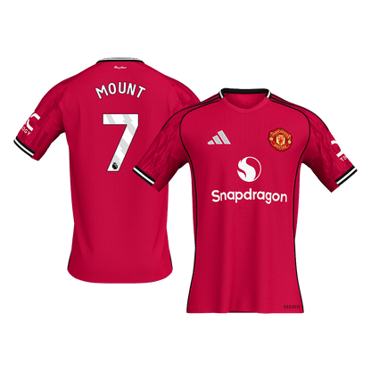 Manchester United Hjemmetrøje 2025/26 MOUNT #7 [PREMIUM]