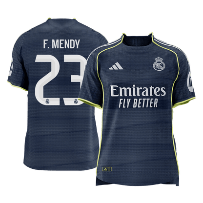 Real Madrid Udebanebanetrøje Spillerversion 2025/26 F.MENDY #23 [PREMIUM]