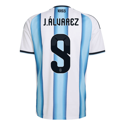 Argentina World Cup Hjemmetrøje 2026 J.ÁLVAREZ [PREMIUM]