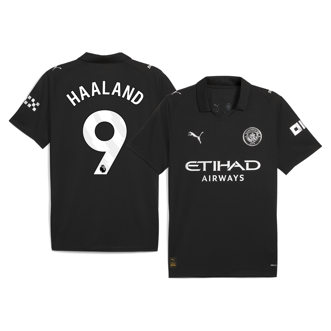Manchester City Udebanetrøje 2025/26 HAALAND #9