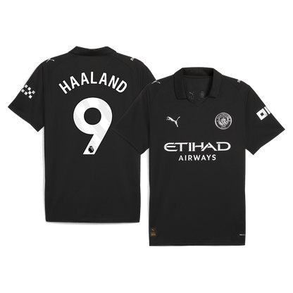 Manchester City Udebanetrøje 2025/26 HAALAND #9