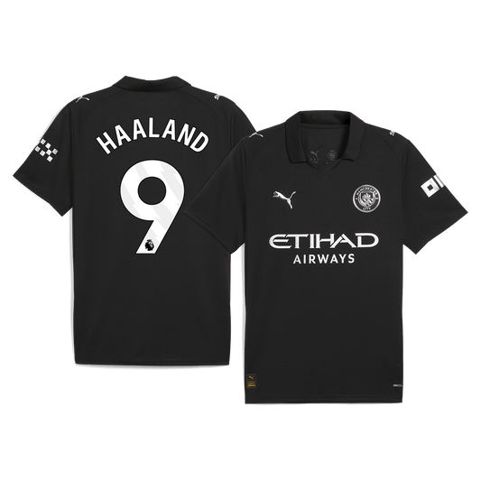 Manchester City Udebanetrøje 2025/26 HAALAND #9