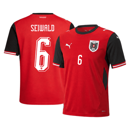 Austria World Cup Hjemmetrøje 2026 SEIWALD #6