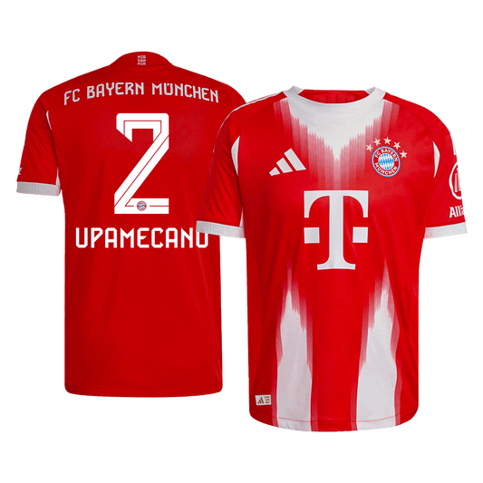 Bayern Munich Hjemmebanetrøje Spillerversion 2025/26 UPAMECANO #2