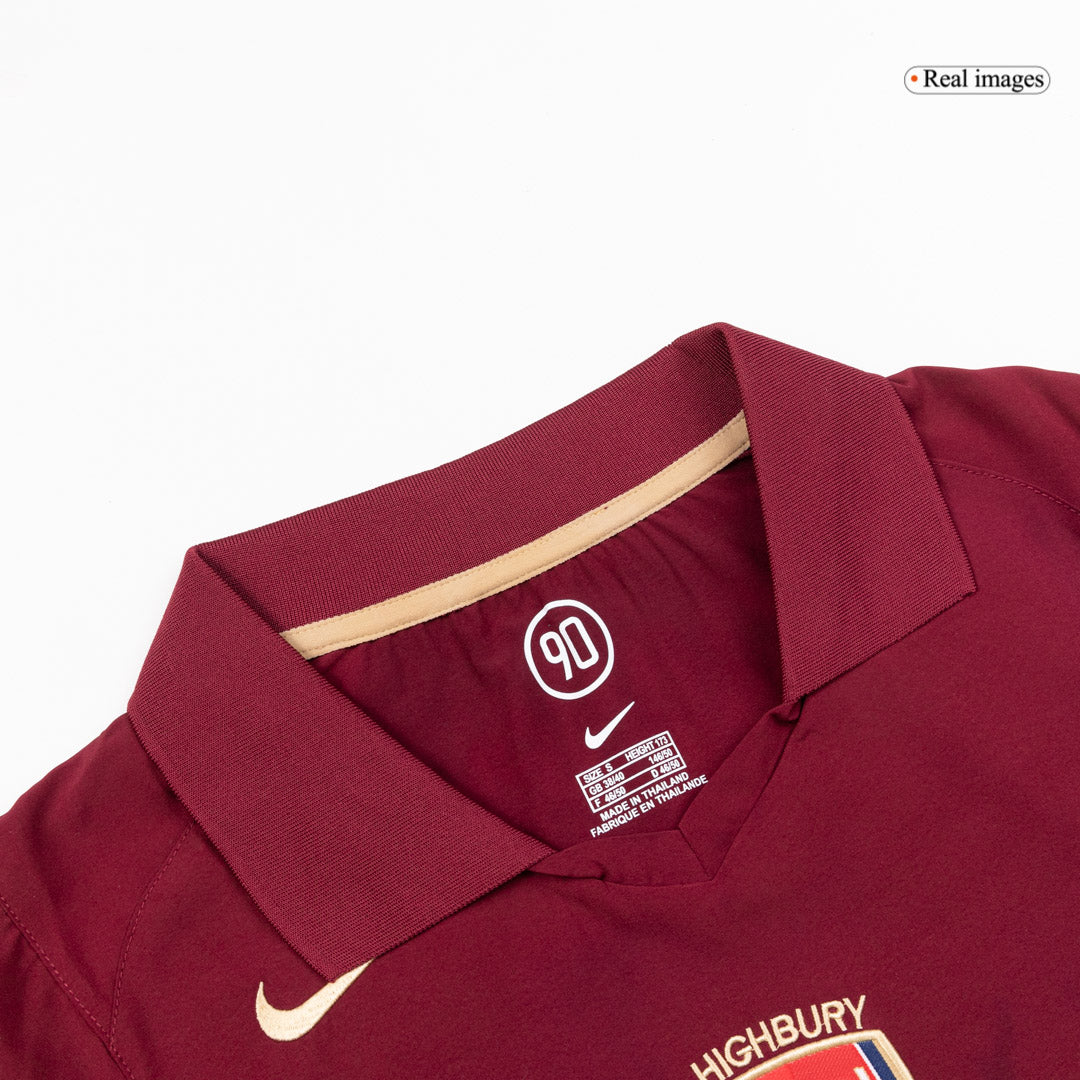 Arsenal Retro Langærmet Hjemmebanetrøje 2005/06