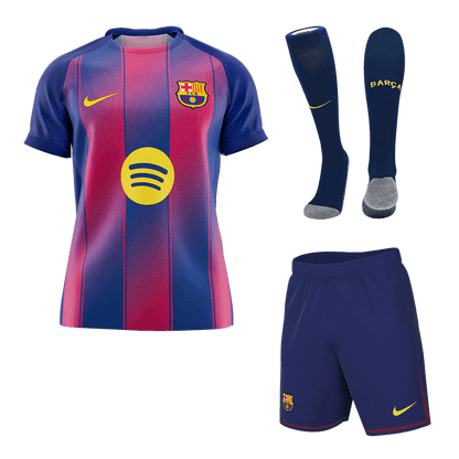 Barcelona Hjemmebanesæt 3-dele 2025/26