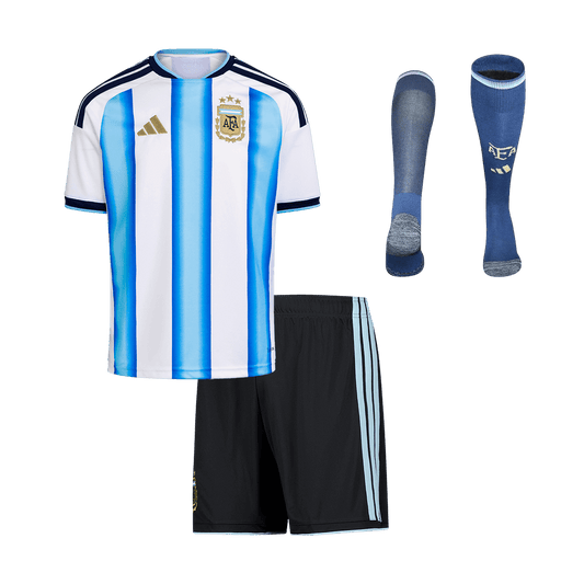 Argentina World Cup Hjemmebanesæt Børn 3-dele 2026