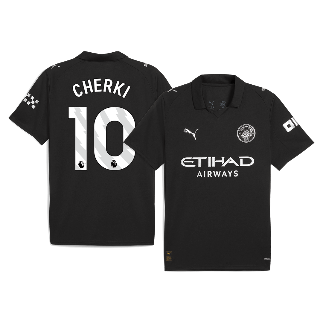 Manchester City Udebanetrøje 2025/26 CHERKI #10