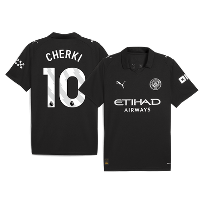 Manchester City Udebanetrøje 2025/26 CHERKI #10