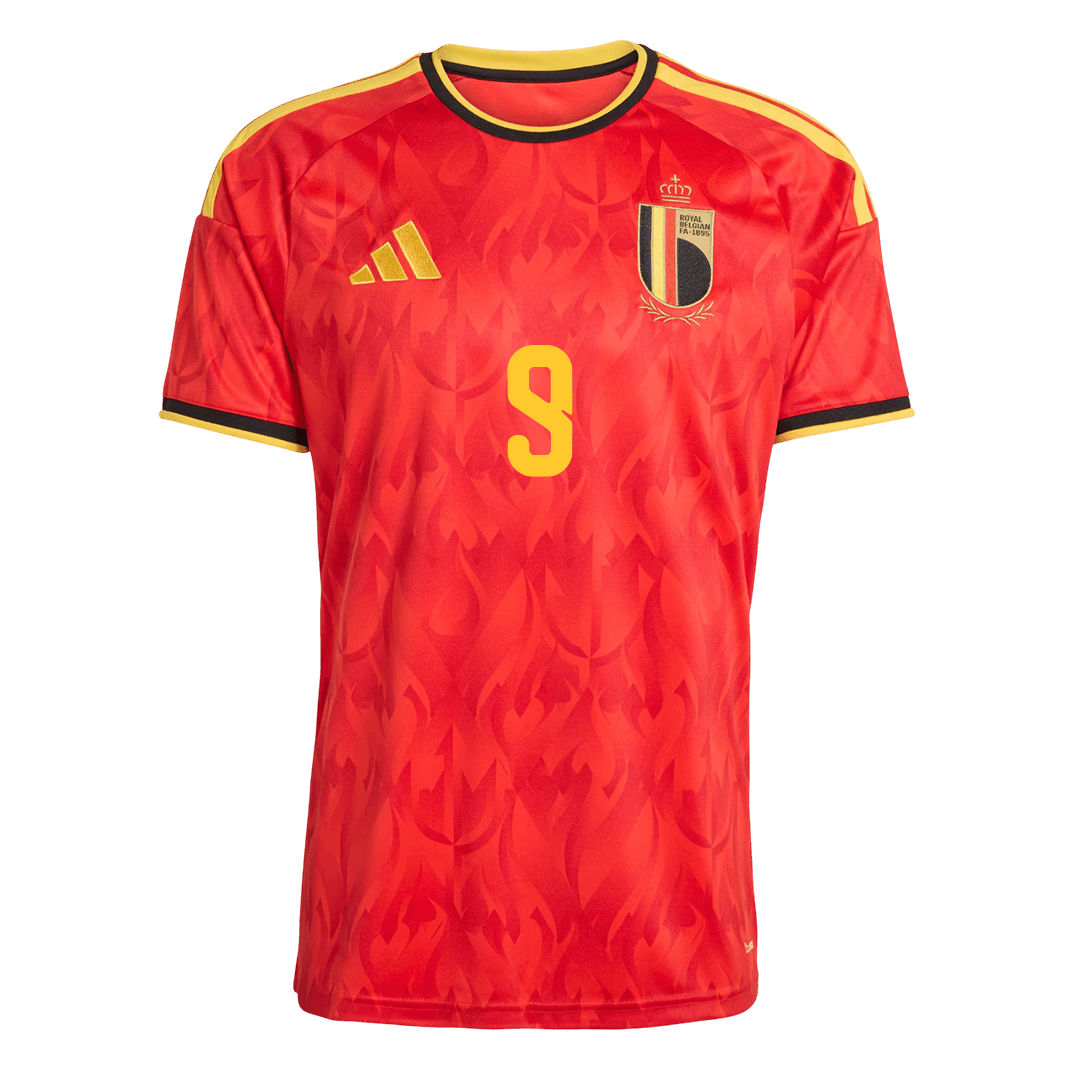 Belgium World Cup Hjemmetrøje 2026 LUKAKU #9