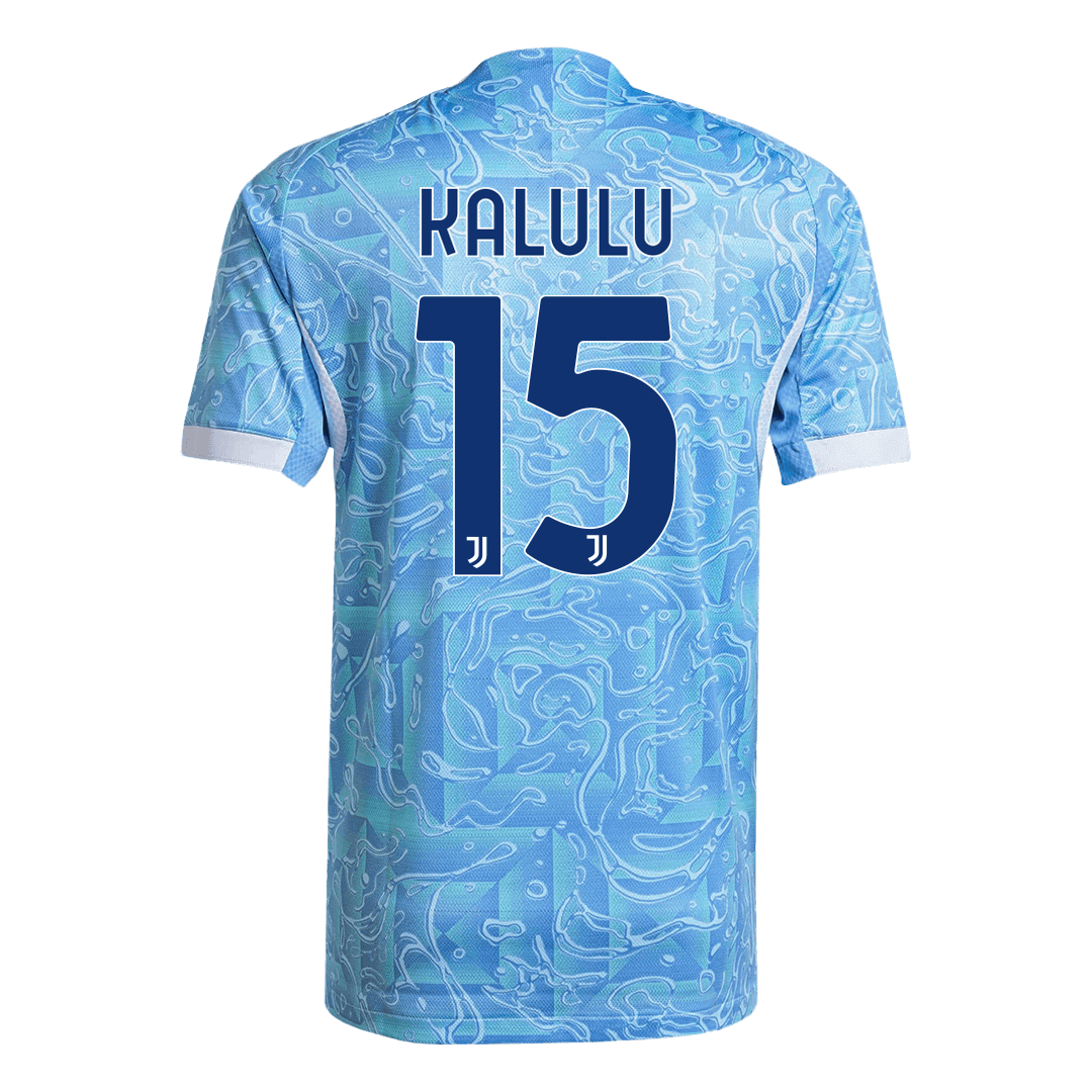 Juventus Udebanebanetrøje Spillerversion 2025/26 KALULU #15