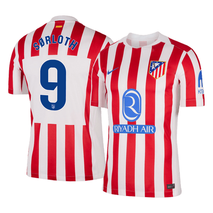 Atletico Madrid Hjemmetrøje 2025/26 SØRLOTH #9