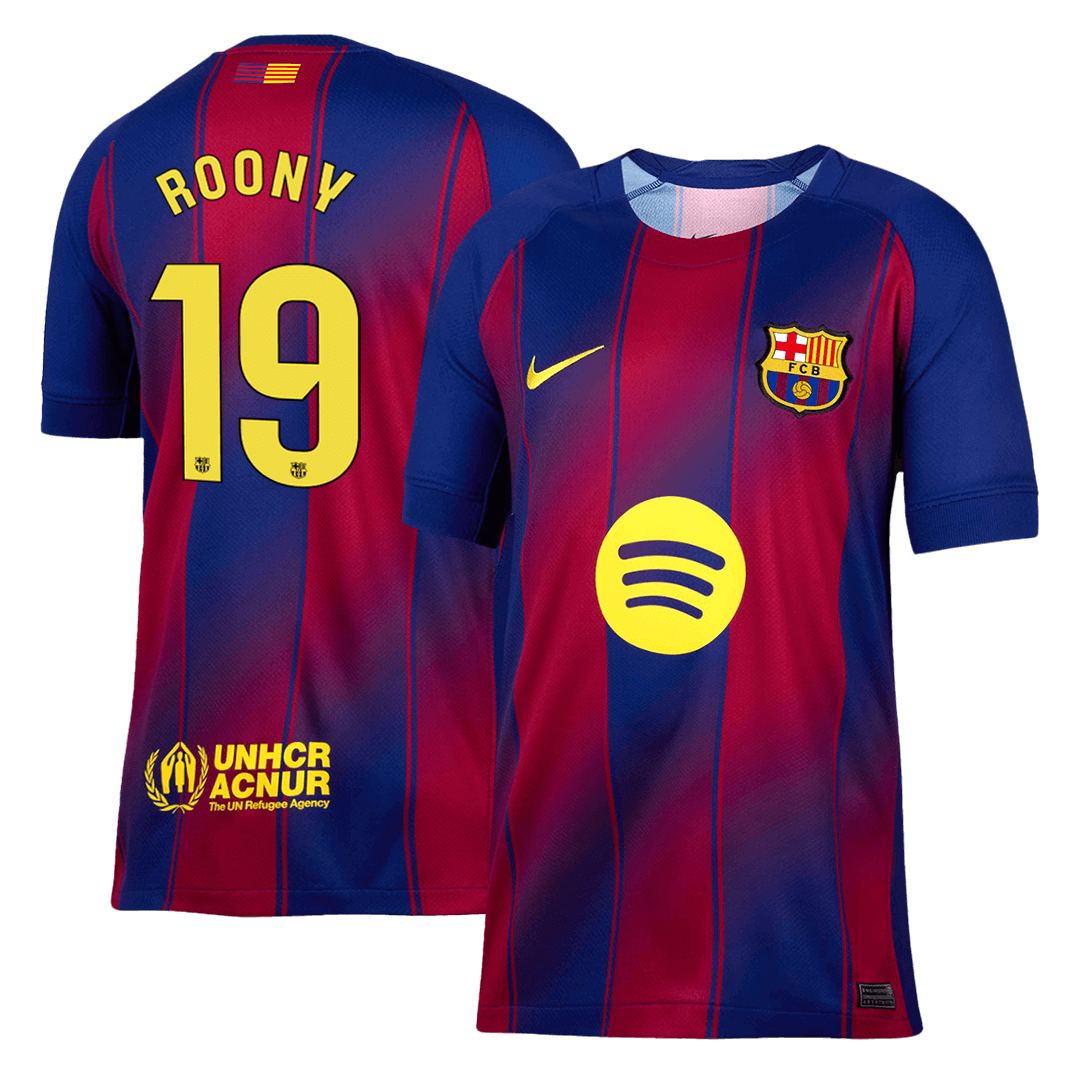 Barcelona Hjemmetrøje 2025/26 ROONY #19