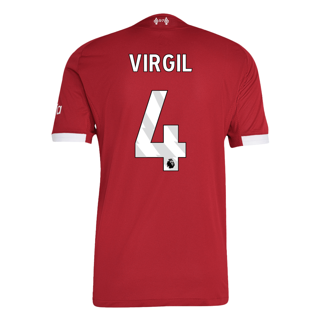 Liverpool Hjemmebanetrøje Spillerversion 2025/26 VIRGIL #4
