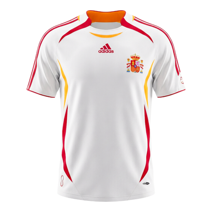 Spain Retro Udebanebanetrøje 2006