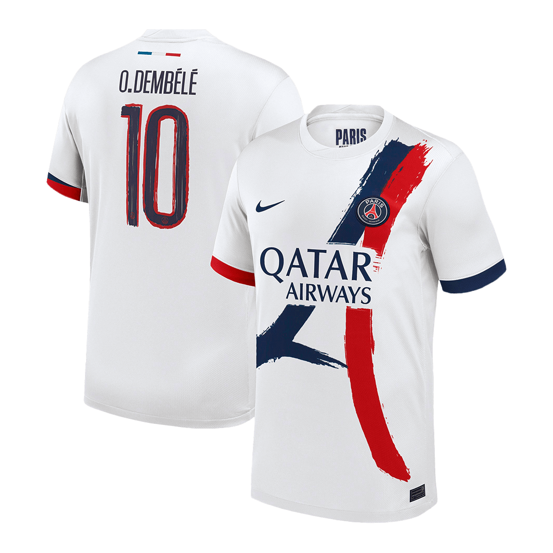 PSG Udebanetrøje 2025/26 UCL O.DEMBÉLÉ #10