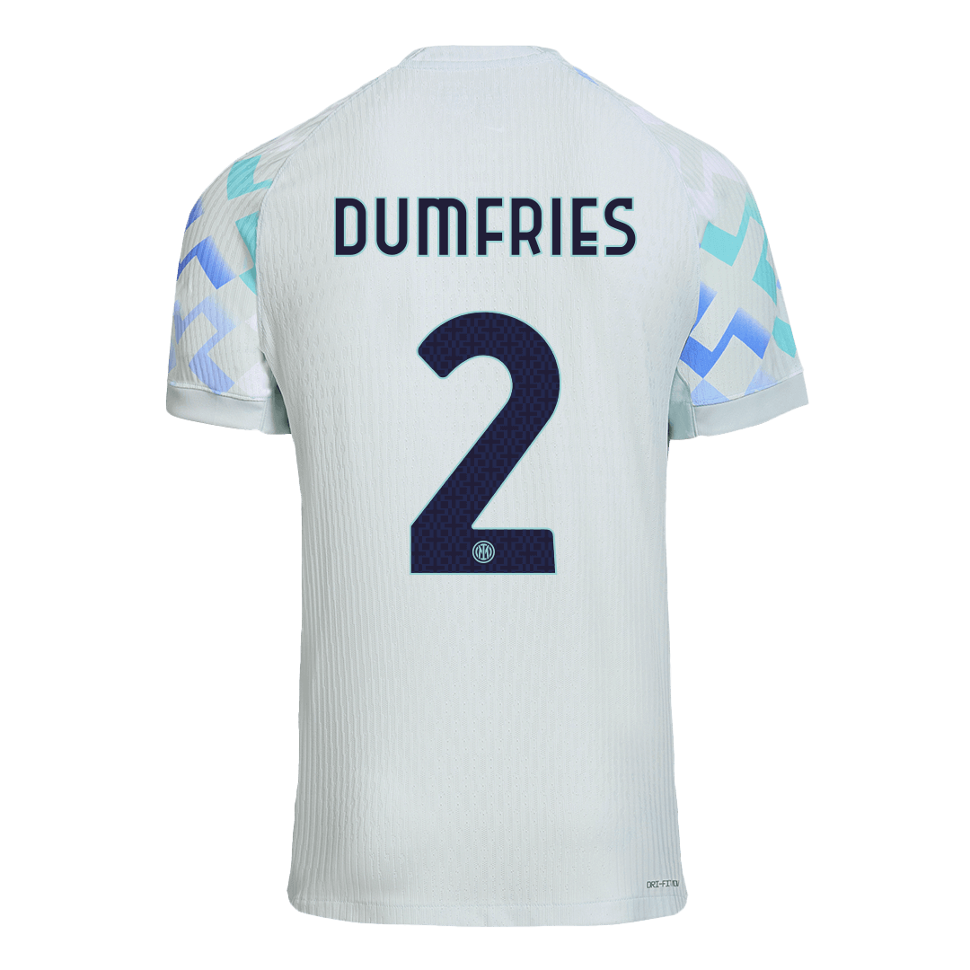 Inter Milan Udebanebanetrøje Spillerversion 2025/26 DUMFRIES #2