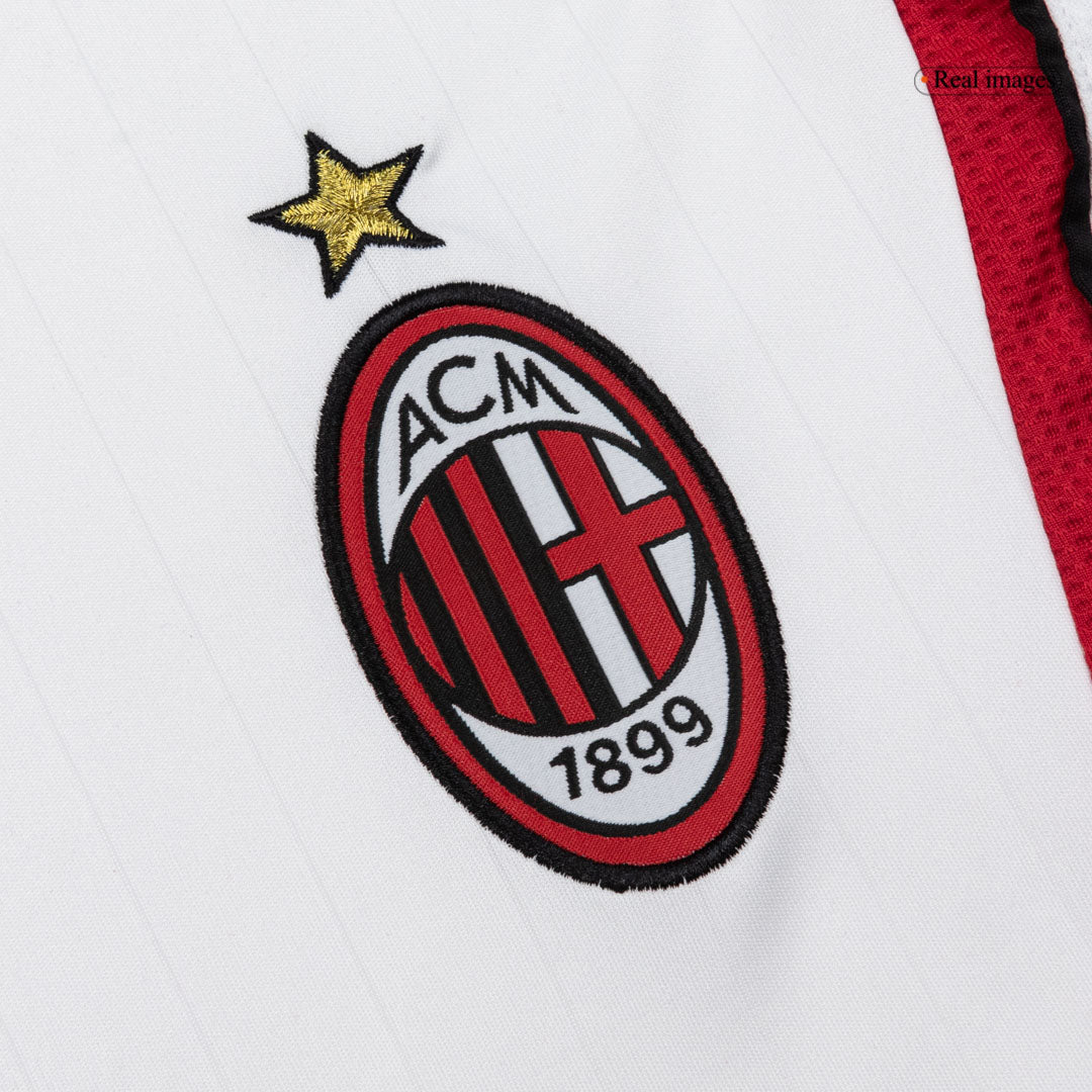 AC Milan Retro Langærmet Udebanebanetrøje 2006/07