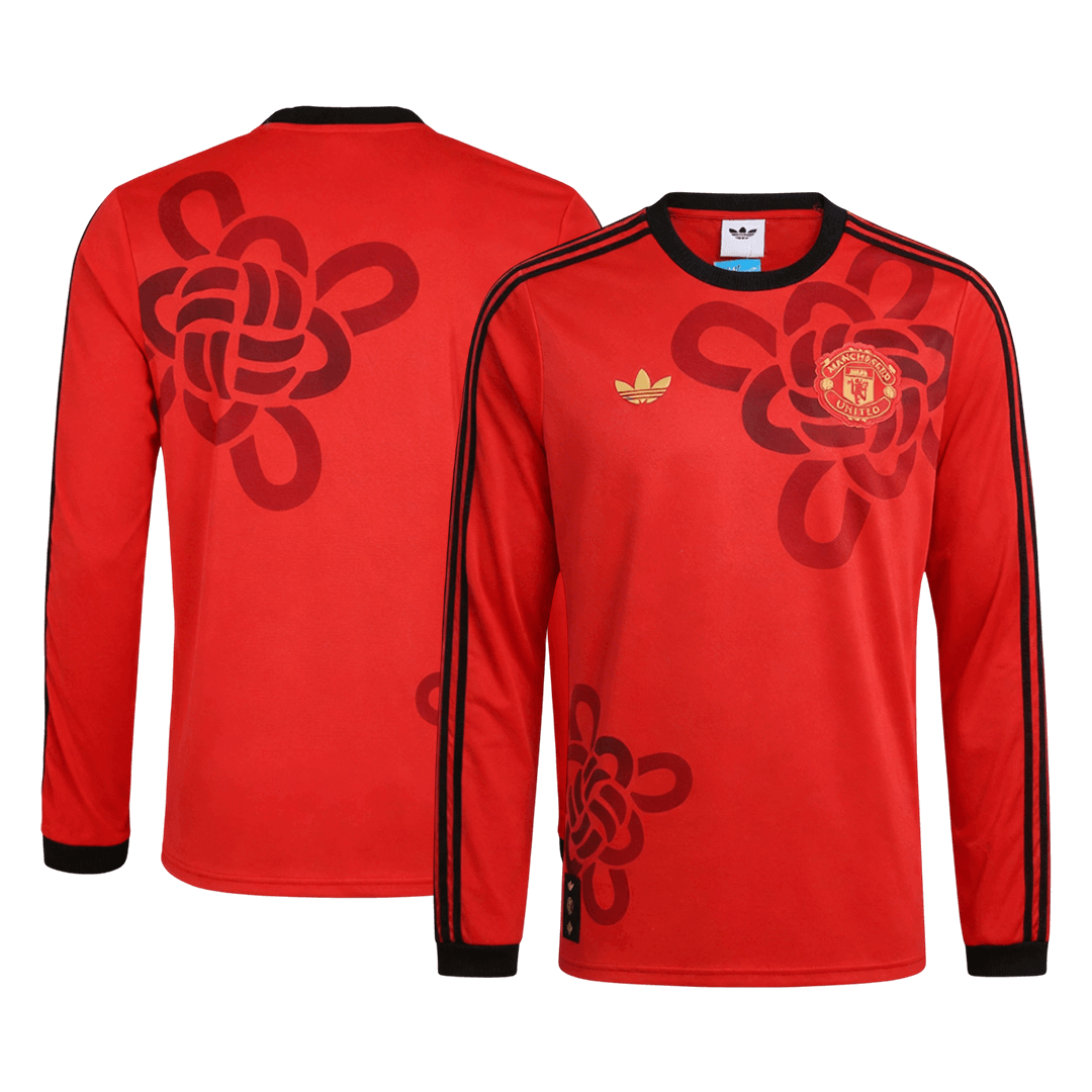 Manchester United Langærmet banetrøje 2025/26