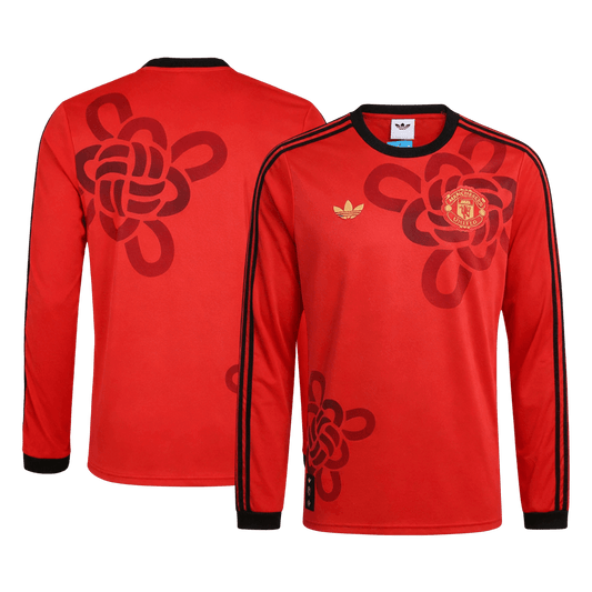 Manchester United Langærmet banetrøje 2025/26
