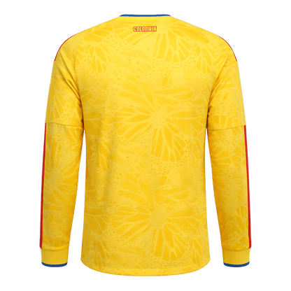 Colombia World Cup Langærmet Hjemmebanetrøje 2026