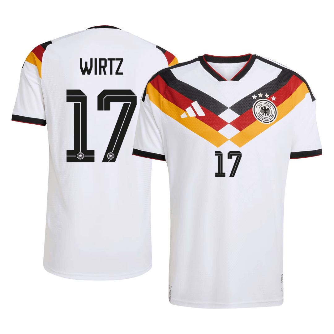 Germany World Cup Hjemmebanetrøje Spillerversion 2026 WIRTZ #17
