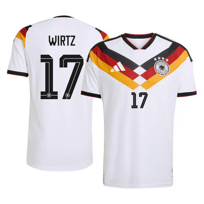 Germany World Cup Hjemmebanetrøje Spillerversion 2026 WIRTZ #17